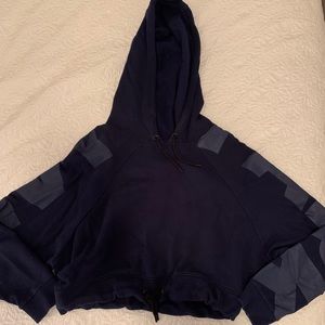 Ivy Park Cropped Drawstring Hoodie